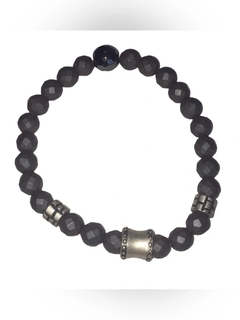 Men’s 2 Set Cross Stainless Steel Bracelet Set NWT